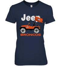 Load image into Gallery viewer, Jeep Denver Broncos fan hoodie
