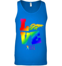 Load image into Gallery viewer, Love Denver Broncos lgbt NFL shirt
