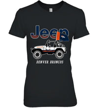 Load image into Gallery viewer, Denver Broncos jeep shirt