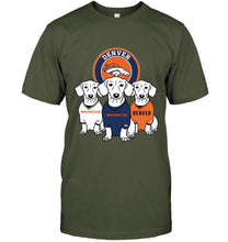 Load image into Gallery viewer, Dachshund Denver Broncos shirt