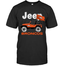 Load image into Gallery viewer, Jeep Denver Broncos fan hoodie