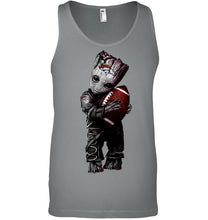 Load image into Gallery viewer, baby groot loves Denver Broncos shirt