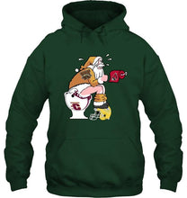 Load image into Gallery viewer, Santa Western Michigan Broncos in bathroom shirt