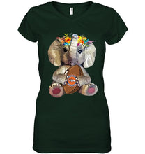 Load image into Gallery viewer, Elephant loves Denver Broncos shirt