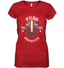 Load image into Gallery viewer, Puro Denver Broncos por vida fan shirt