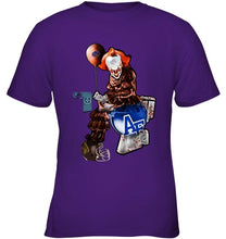 Load image into Gallery viewer, IT Boise State Broncos in toilet halloween hoodie