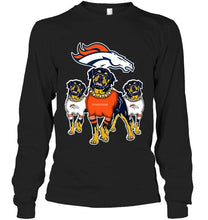 Load image into Gallery viewer, Denver Broncos Rottweilers fan hoodie