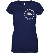 Load image into Gallery viewer, Denver Broncos american star flag shirt