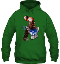 Load image into Gallery viewer, IT Boise State Broncos in toilet halloween hoodie