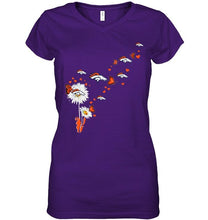 Load image into Gallery viewer, Denver Broncos daisy butterfly fan shirt