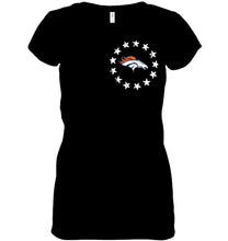 Load image into Gallery viewer, Denver Broncos american star flag shirt