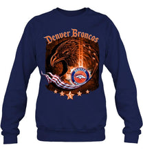 Load image into Gallery viewer, denver broncos eagle american flag shirt