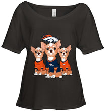 Load image into Gallery viewer, Denver Broncos Chihuahuas fan shirt