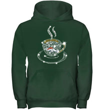 Load image into Gallery viewer, Denver Broncos coffee cup diamond glitter shirt