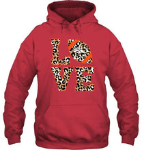 Load image into Gallery viewer, Love Denver Broncos panther pattern shirt