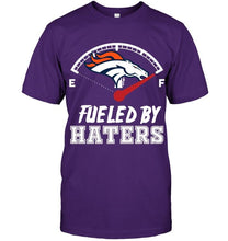 Load image into Gallery viewer, Denver Broncos fueled by haters shirt