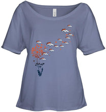Load image into Gallery viewer, Denver Broncos dandelion shirt