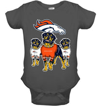 Load image into Gallery viewer, Denver Broncos Rottweilers fan hoodie