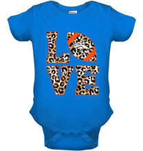 Load image into Gallery viewer, Love Denver Broncos panther pattern shirt