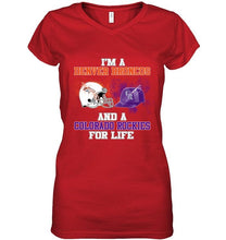 Load image into Gallery viewer, i'm a Denver Bronco and a Colorado Rockie for life shirt