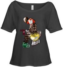 Load image into Gallery viewer, IT Western Michigan Broncos in toilet halloween hoodie