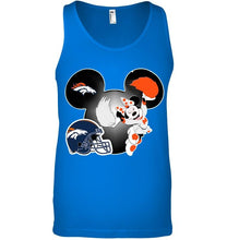 Load image into Gallery viewer, Denver Broncos Minnie cheerleader shirt