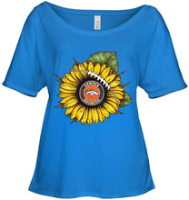 Load image into Gallery viewer, sunflower Denver Broncos fan shirt