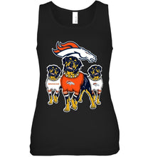 Load image into Gallery viewer, Denver Broncos Rottweilers fan shirt