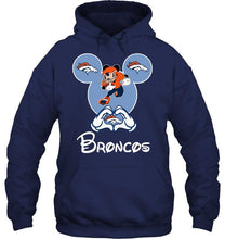 Load image into Gallery viewer, Denver Broncos Mickey shirt