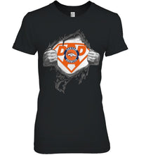 Load image into Gallery viewer, Denver Broncos dad superman shirt