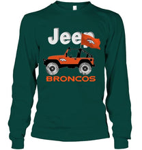 Load image into Gallery viewer, Jeep Denver Broncos fan hoodie