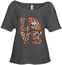 Load image into Gallery viewer, Love Denver Broncos panther pattern shirt