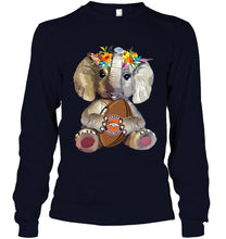Load image into Gallery viewer, Elephant loves Denver Broncos shirt