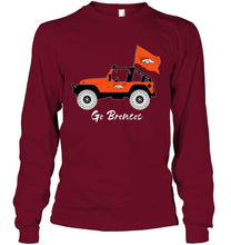 Load image into Gallery viewer, Go Denver Broncos Jeep shirt
