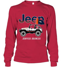 Load image into Gallery viewer, Denver Broncos jeep shirt
