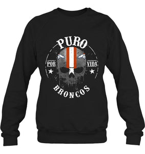 Puro Denver Broncos por vida fan shirt