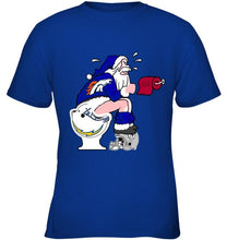 Load image into Gallery viewer, Santa Denver Broncos Toilet shirt
