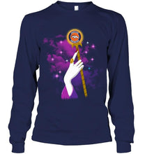 Load image into Gallery viewer, Denver Broncos Maleficent Staff fan shirt
