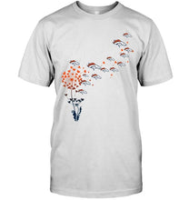 Load image into Gallery viewer, Denver Broncos dandelion shirt
