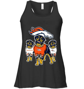 Denver Broncos Rottweilers fan shirt