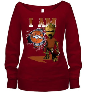 I am Denver Broncos groot shirt