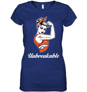 Go Denver Broncos unbreakable girl shirt