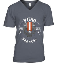 Load image into Gallery viewer, Puro Denver Broncos por vida fan shirt
