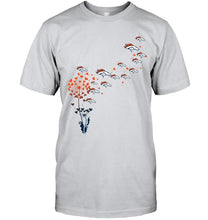 Load image into Gallery viewer, Denver Broncos dandelion shirt
