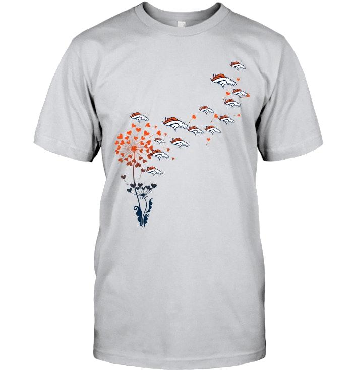 Denver Broncos dandelion shirt