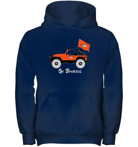 Go Denver Broncos Jeep shirt