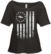 Load image into Gallery viewer, Denver Broncos american flag stars shirt
