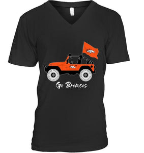 Go Denver Broncos Jeep shirt