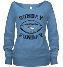 Load image into Gallery viewer, Sunday funday Denver Broncos lover shirt
