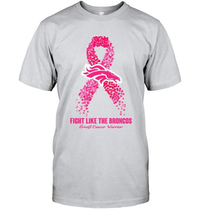 Denver Broncos fight like the Broncos br east cancer warrior shirt